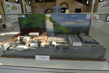 上下水道設備模型