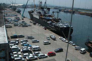 合掌家屋内の売店