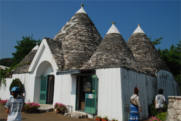 イタリアのアルベロベッロの農家